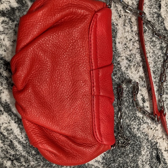 Marc‎ Jacobs Red Karlie Crossbody Handbag Purse chain strap Valentines Day - Picture 3 of 8